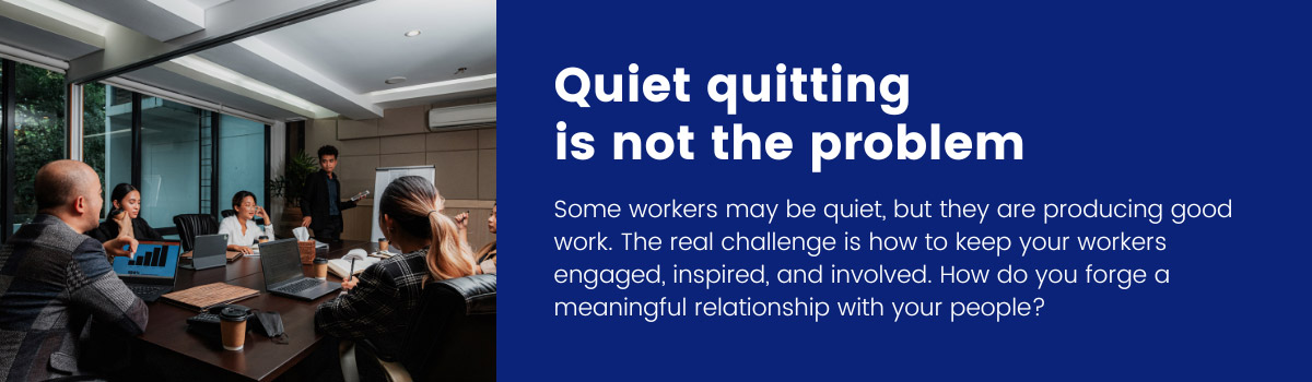 quiet quitting at work
