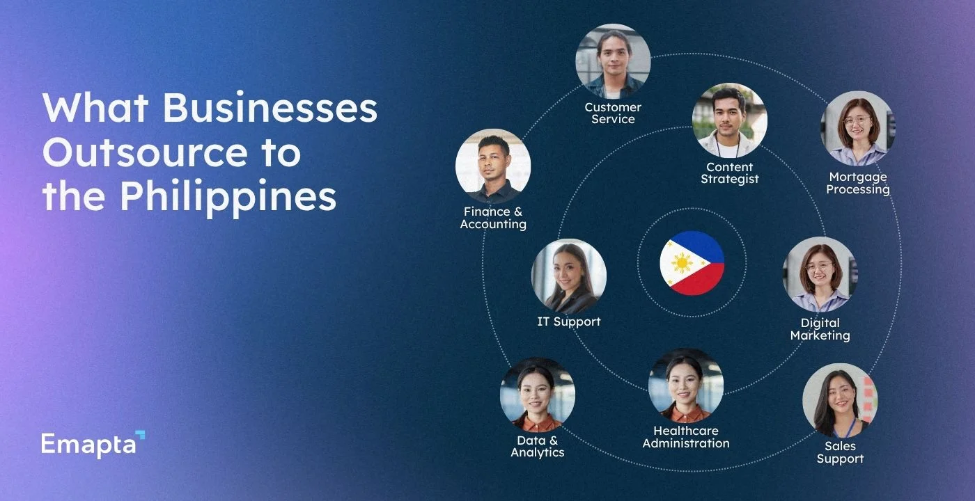What Businesses Outsource to the Philippines - Chart