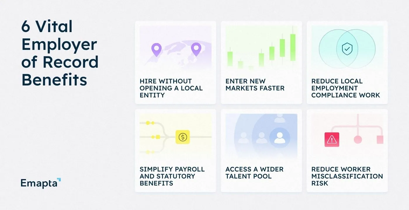 6 Vital Employer of Record Benefits