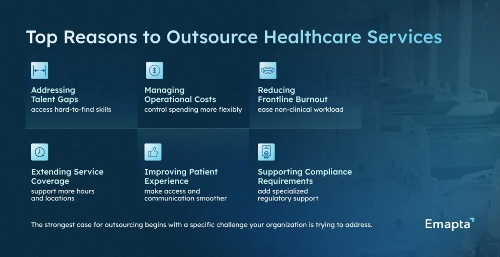 Top Reasons to Outsource Healthcare Services