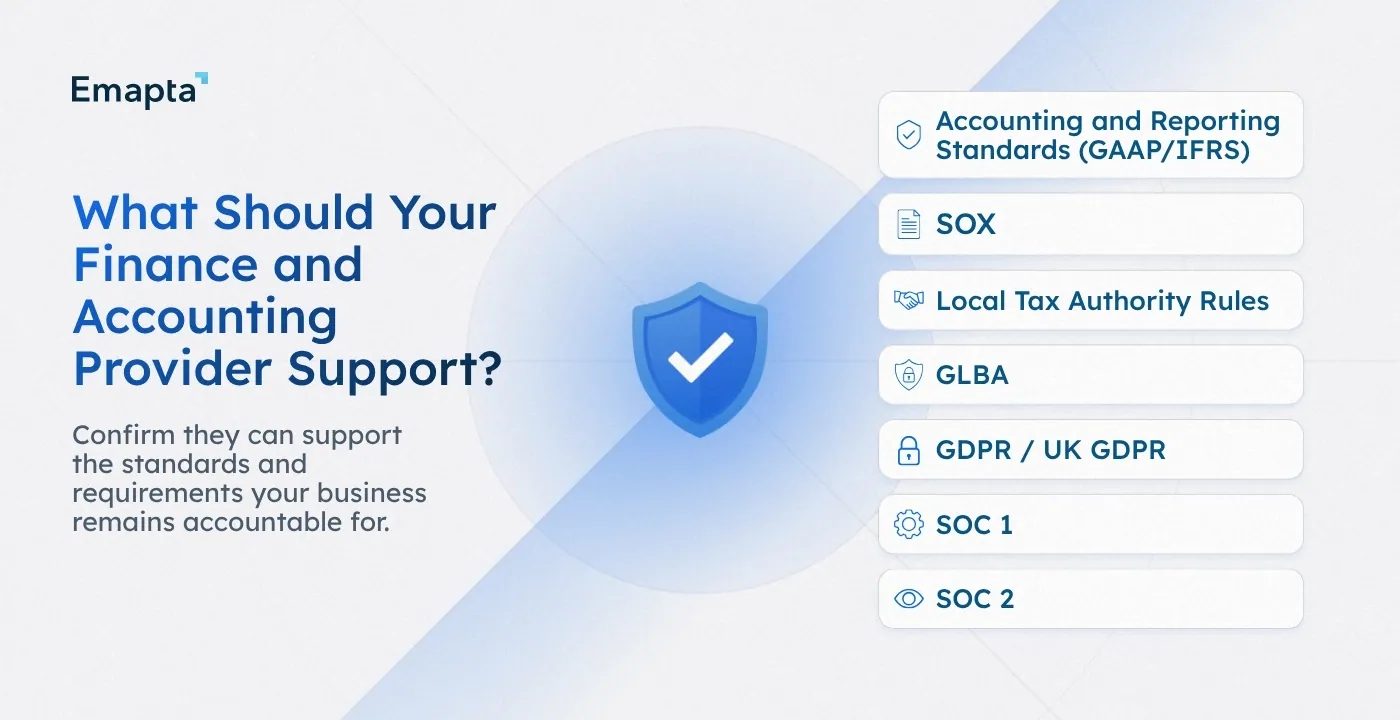 What Should Your Finance and Accounting Provider Support