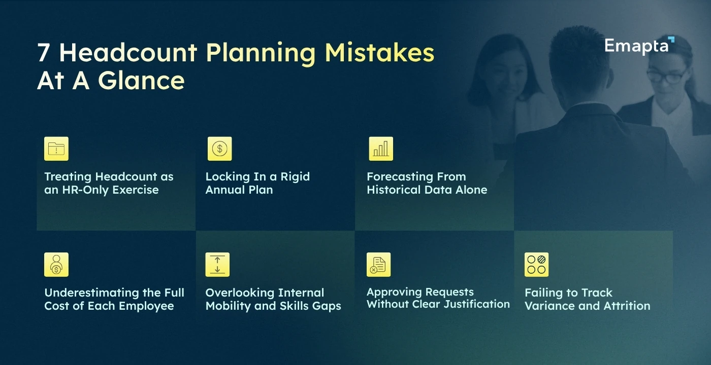 7 Headcount Planning Mistakes At A Glance